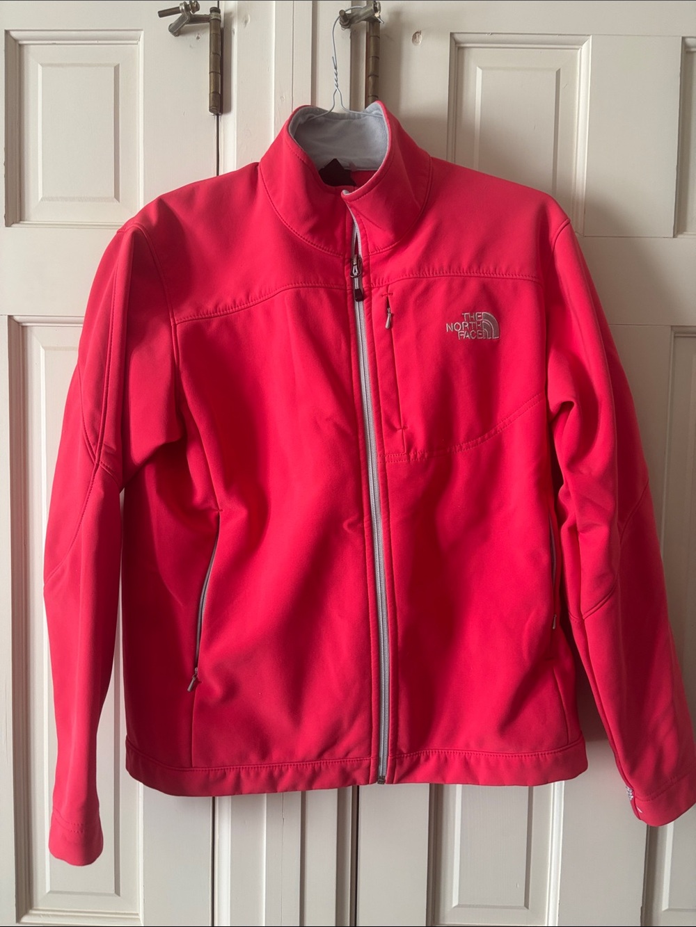 The North Face Women's Hot Pink Soft-Shell Utility Jacket
